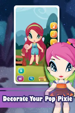Game screenshot Pop Pixie Dress Up : High Princess Fairy Tale Girl apk