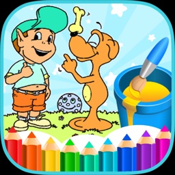 Boy Hero Coloring Book