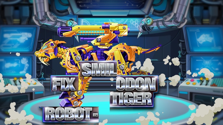 Robot Tiger Dragon Warrior - Robot War screenshot-3