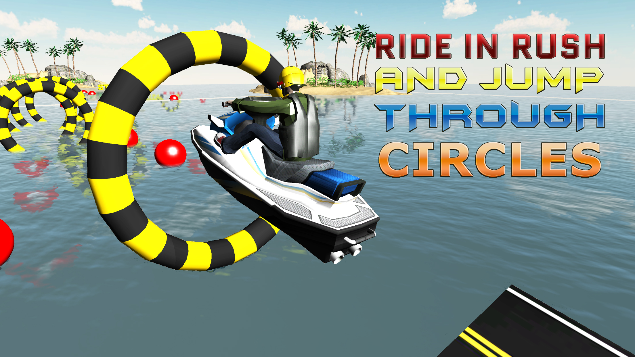 Jet Ski Simulator - Motorboat driving & parking simulation game screenshot 3