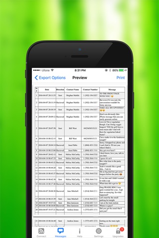 Export ur SMS PRO Free: Save your Messages & Texts screenshot 4