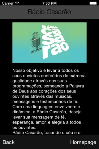 Rádio Casarão screenshot 2