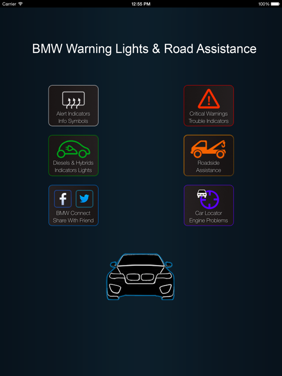 App for BMW Warning Lights & Car Problemsのおすすめ画像1