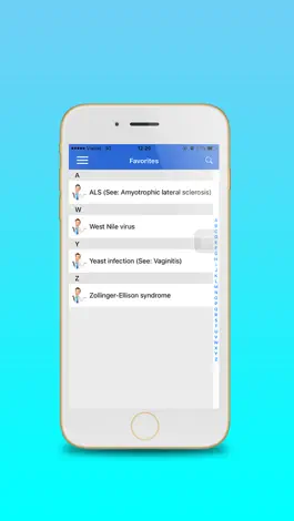 Game screenshot Diseases Dictionary Free apk