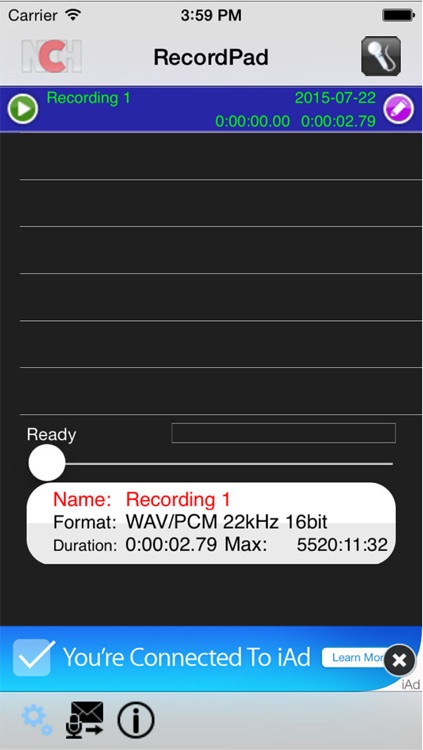 RecordPad Sound Recorder Plus