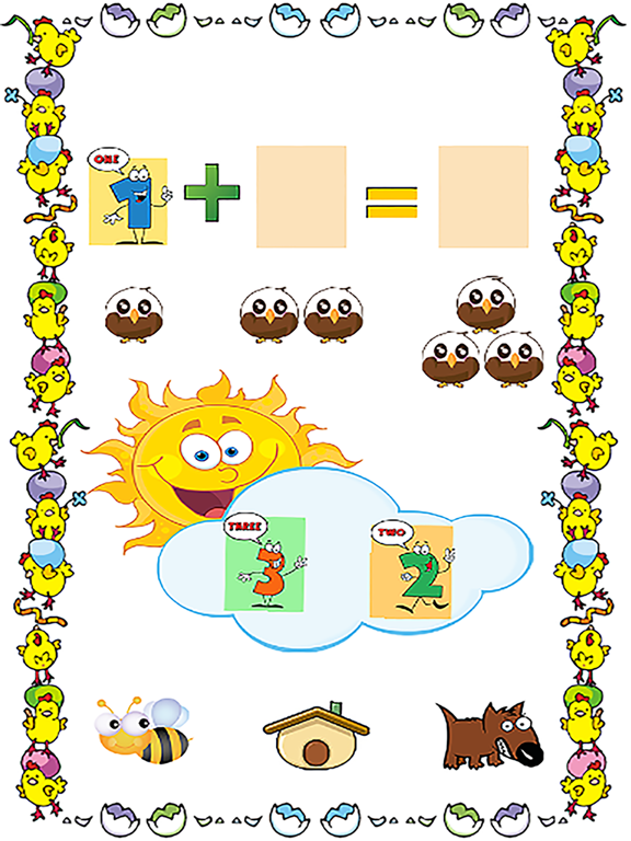 First grade math games for kids iPad screenshot