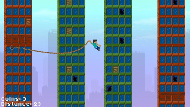 Ace Hero Voxel Flick N Fly - Lucky Block Zipline Swing Editi(圖3)-速報App