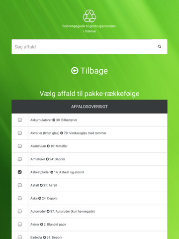 Screenshot #5 pour Affaldssortering
