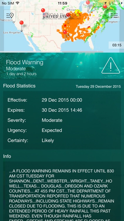 NOAA Radar USA Free - Live Radar, Weather Forecast & Hurricane Maps