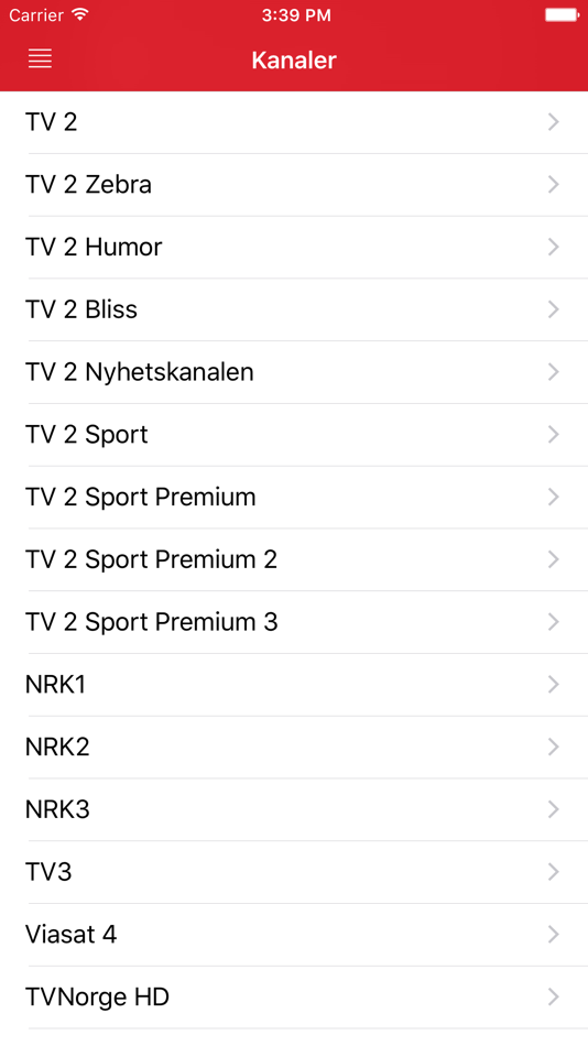 #1. Norsk TV Guide (iOS) 由: Miguel Galera
