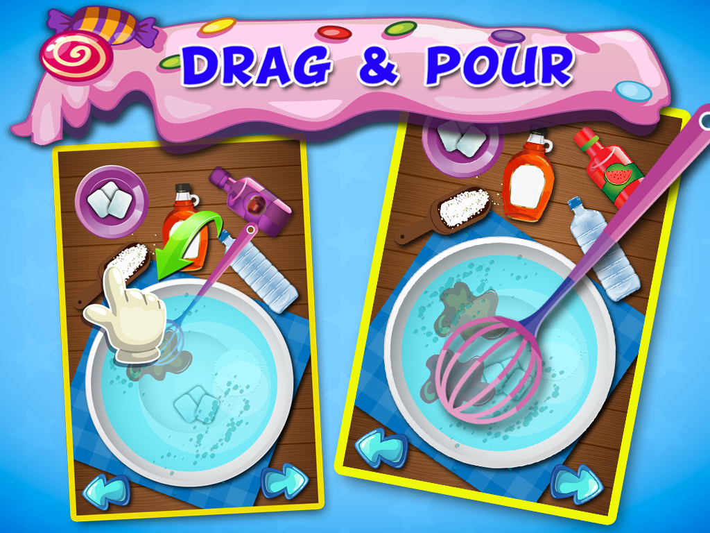 Candy Maker-free hot sweet food fun Cooking game for kids,girls & teens & family screenshot 9