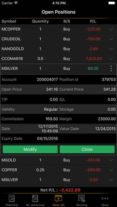 App screenshot
