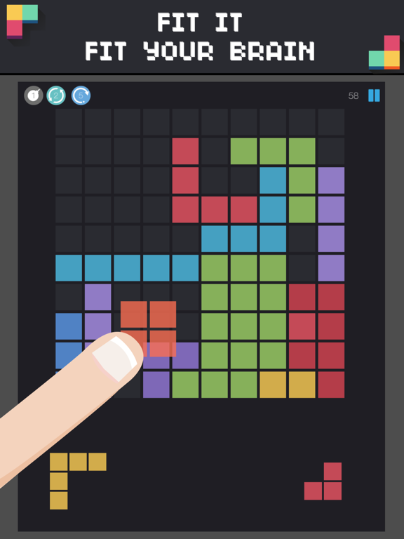 Screenshot #4 pour 1 Block Launcher Squares