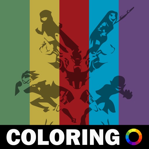 Finger Coloring For Kids Inside Office For Robin Superhero Team Edition Icon