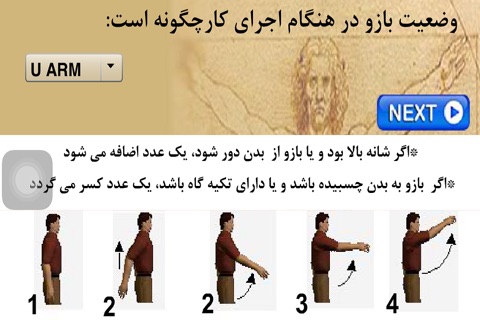 HSE.Ergo.RULA(Persian) screenshot 3
