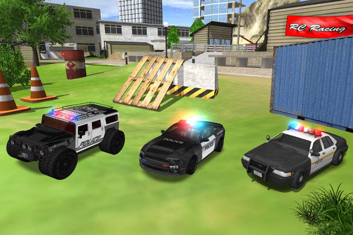 Policedroid 3D  RC Police Car Driving