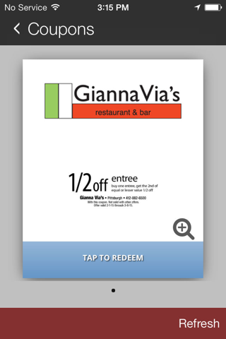 Gianna Via's Restaurant & Bar screenshot 2