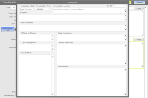 Detective Casebook Log screenshot 3