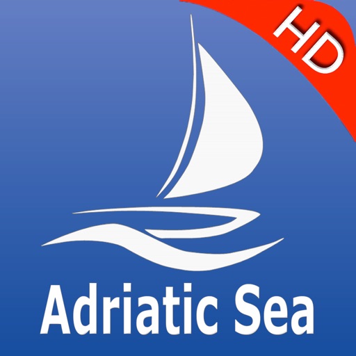 Adriatic Sea GPS Nautical charts pro