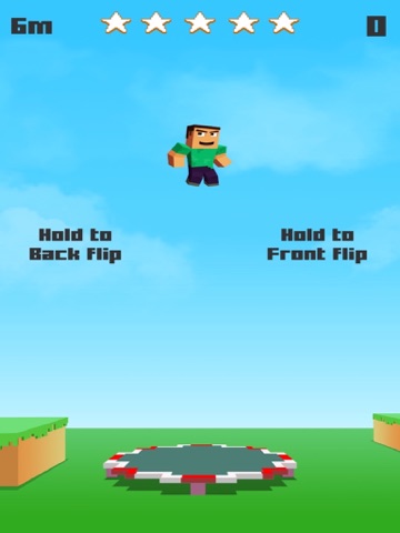 Screenshot #5 pour Backflip Trampoline Craft Madness: Hop Hop Hop Man Jump