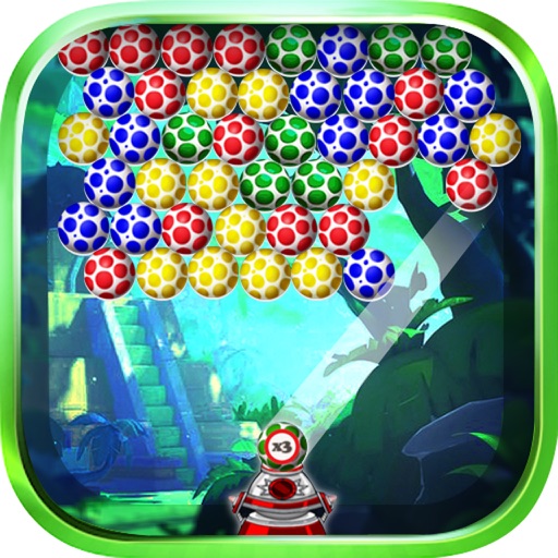 Egg Bubble Hunter game iOS App