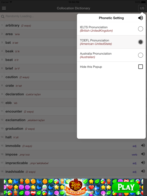Screenshot #4 pour Collocation Dictionary