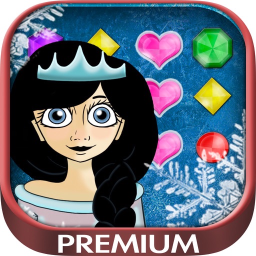 Ice Princess jeweled crush – funny bubble game for kids and adults - Premium icon