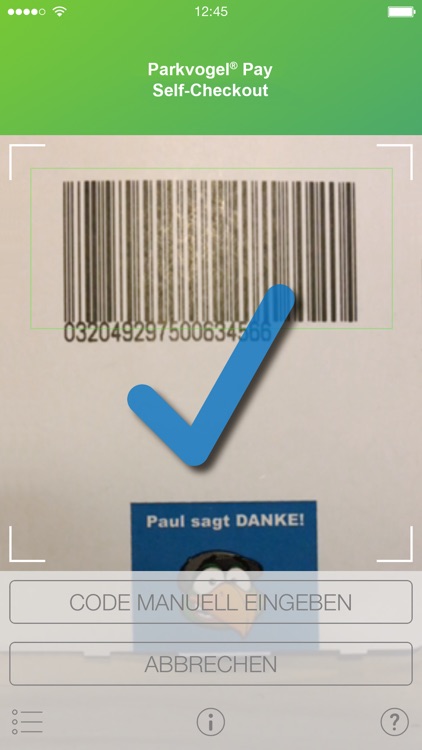 Parkvogel® Pay Self-Checkout