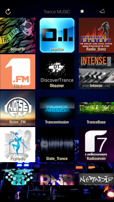 Screenshot #1 pour Trance MUSIC Online Radio