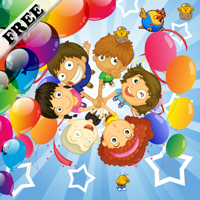 Balões engraçadas para crianças - App gratuita - Jogos para crianças - app para crianças - jogos educativos