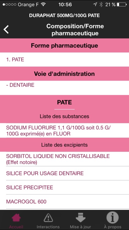 Theriaque Touch screenshot-4