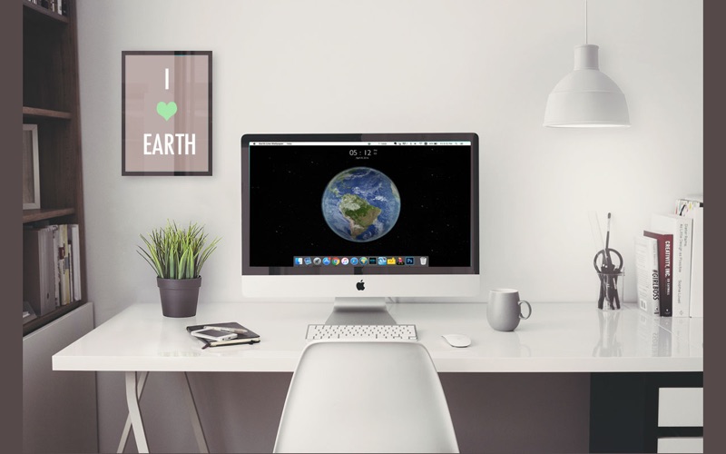 Screenshot #2 pour Earth Live Wallpaper