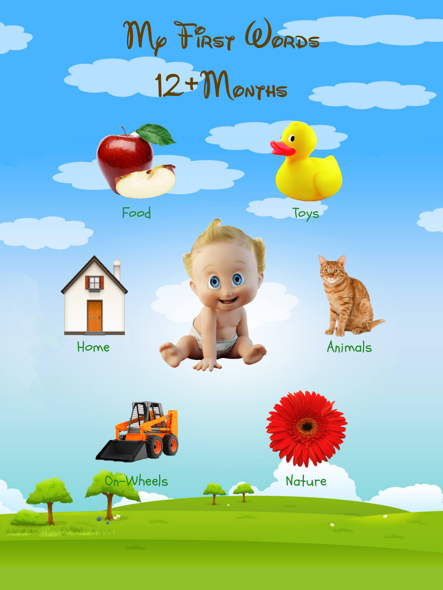 Baby First Words: 12+ Months