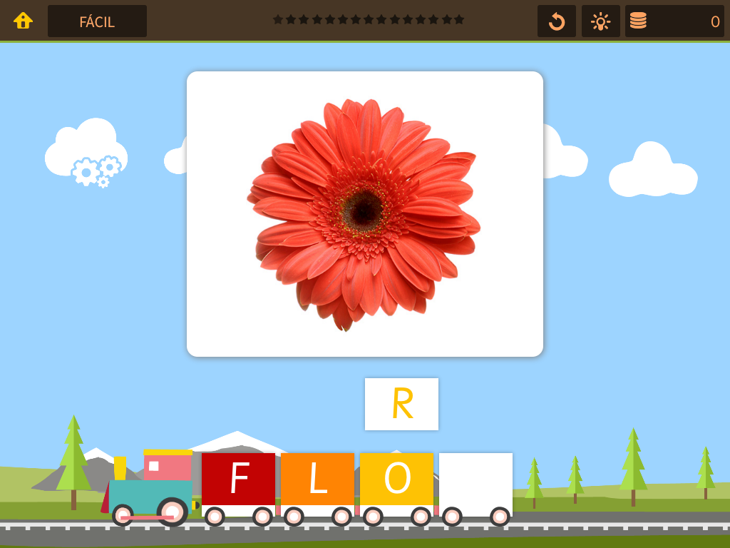 Tren de palabras – Juegos de spelling bee y puzzle busca la palabra para niños