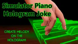 Game screenshot Simulator Piano Hologram Joke mod apk