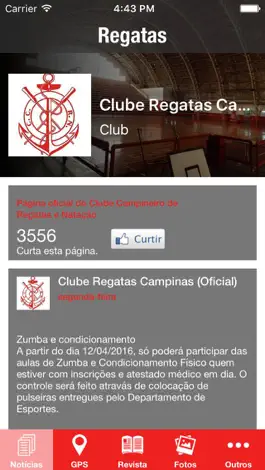 Game screenshot Clube Regatas de Campinas apk