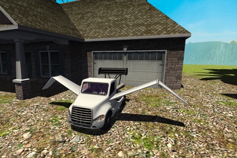 Flying Car Simulator : Jet Truck - Airplane Pilotのおすすめ画像3