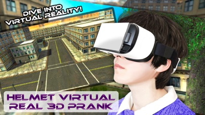 Screenshot #1 pour Helmet Virtual Real 3D Prank