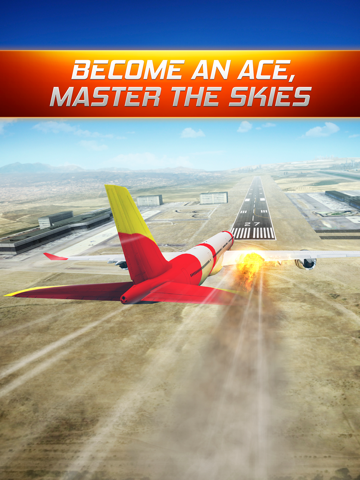 Полет оповещения : симулятор полета от веселые игры бесплатно на iPad