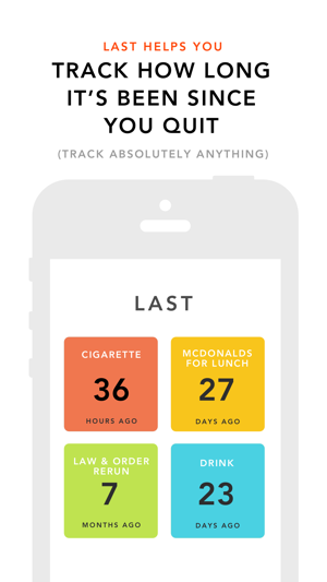Last : Track How Long Since You Quit Smoking, Drinking, and (圖3)-速報App