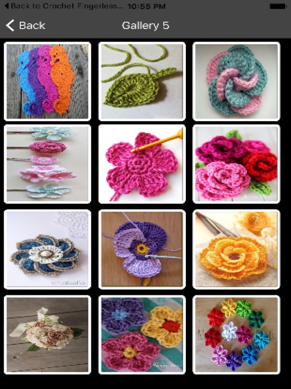 Screenshot #5 pour Crochet Flower Patterns