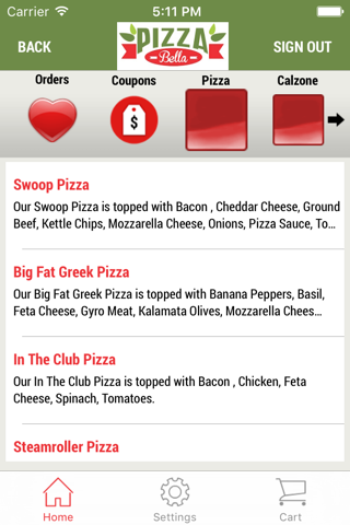 Pizza Bella Emory screenshot 3