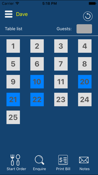 Idealpos – Handheld Ordering App screenshot