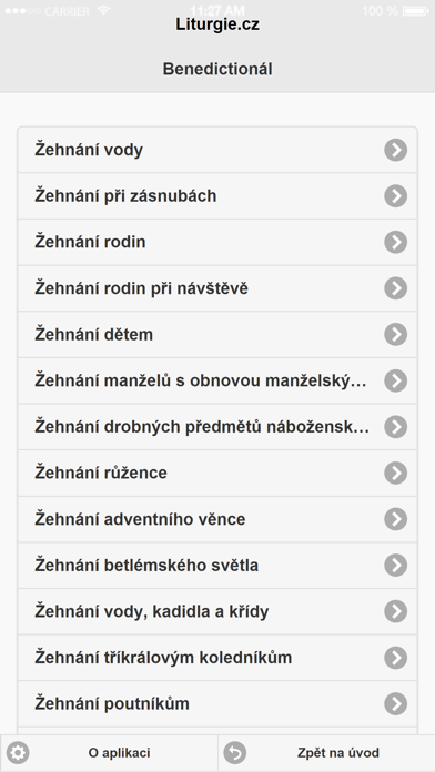 Screenshot #2 pour LiturgieCz