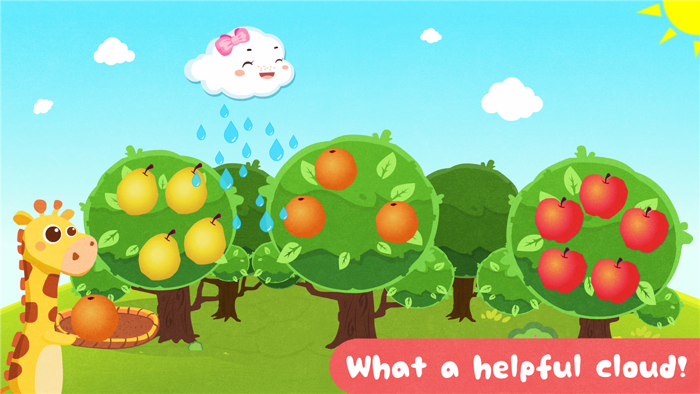 مغامرات السحابه الصغيره - العاب تعليميه للاطفال