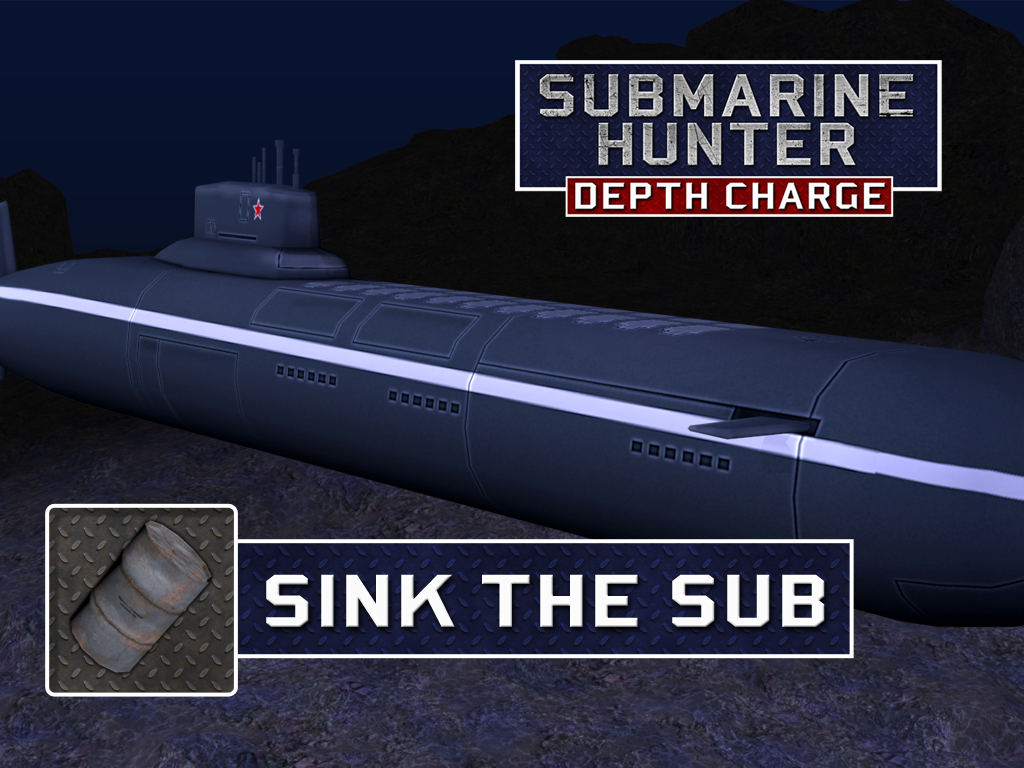 Submarine Hunter Depth Charge