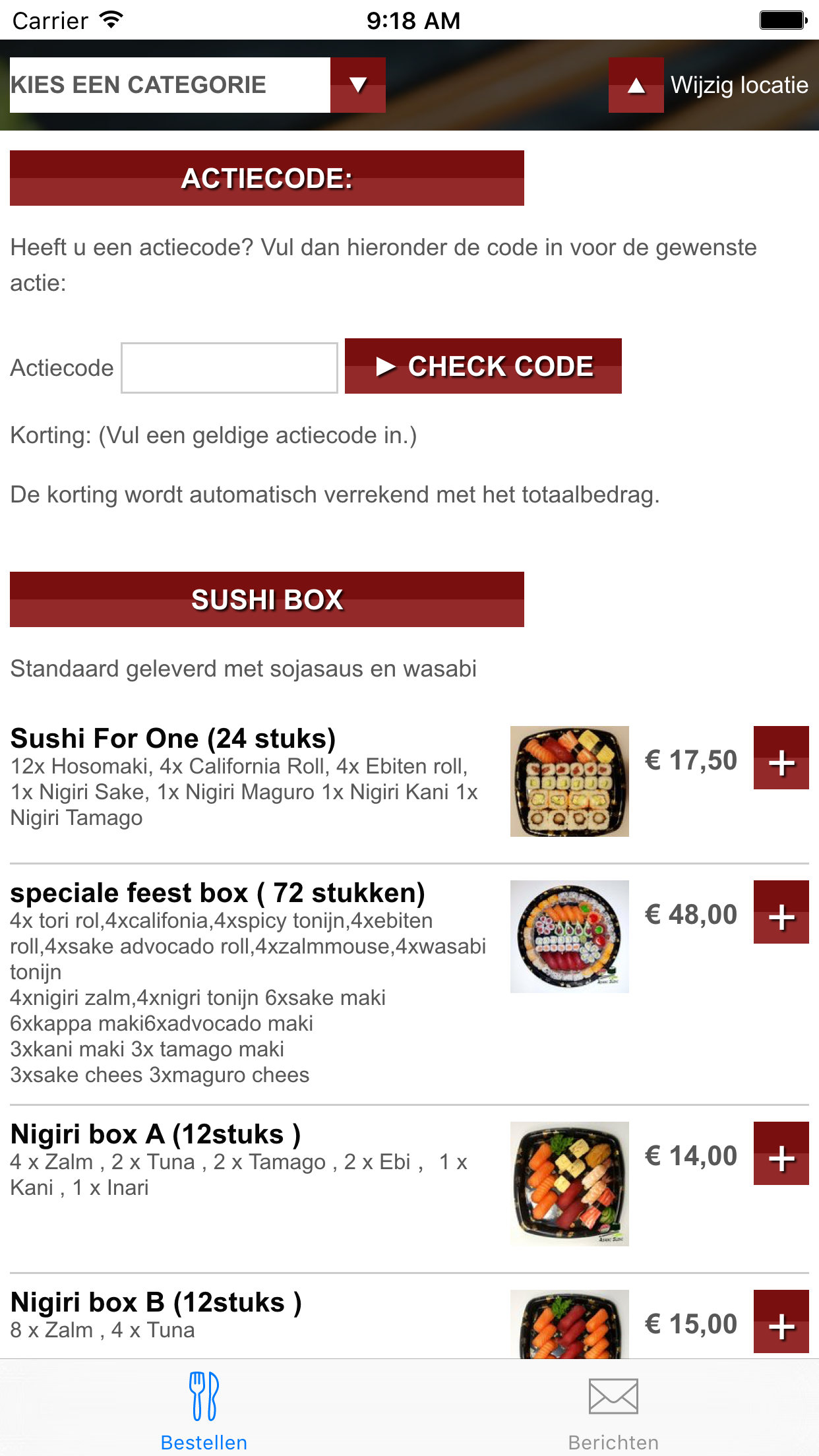 Asami Sushi screenshot 3