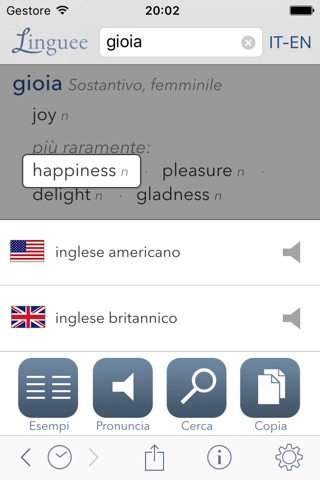 Dictionary Linguee screenshot 3