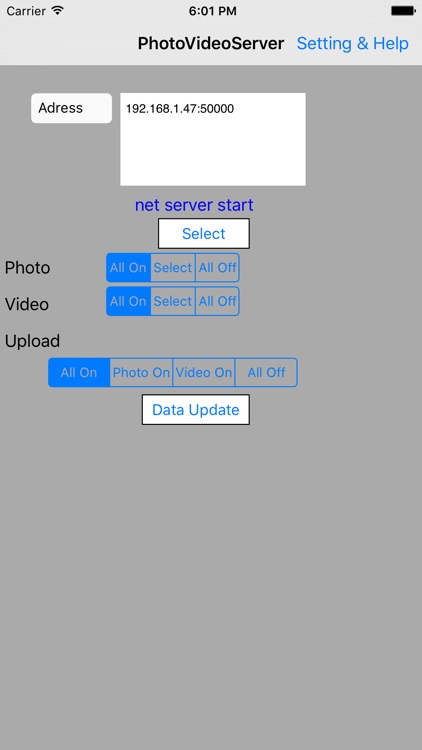 Photo Video Servert Multi Upload