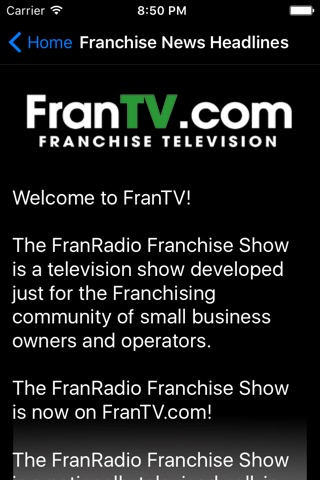 FranTV Franchise Television screenshot 3